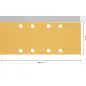 Lixa EXPERT C470 com 8 furos para lixadeiras orbitais, 93 x 230 mm, G 80, 10 unidades 2608900835 Bosch