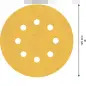 Lixa EXPERT C470 com 8 furos para lixadeiras excêntricas, 125 mm, G 400, 50 unidades 2608900916 Bosch Lixa EXPERT C470 com 8 furos para lixadeiras excêntricas, 125 mm, G 400, 50 unidades 2608900916 Bosch
