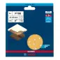 Lixa EXPERT C470 multiperfurada para lixadeiras excêntricas, 125 mm, G 100, 5 unidades 2608901095 Bosch