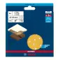Conjunto de lixas EXPERT C470 para lixadeiras excêntricas, 125 mm, multiperfurada, G 60/120/240, 6 unidades 2608901101 Bosch
