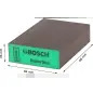 Bloco EXPERT S471 Standard, 97 x 69 x 26 mm, super fino, 20 peças 2608901179 Bosch