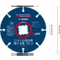 Disco abrasivo EXPERT Carbide Multi Wheel X-LOCK, 115 mm, 22,23 mm 2608901192 Bosch Disco abrasivo EXPERT Carbide Multi Wheel X-LOCK, 115 mm, 22,23 mm 2608901192 Bosch