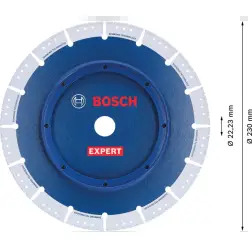 EXPERT Diamond Pipe Multi Wheel 230mm #1 - 1220683439