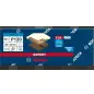Lixa EXPERT C470, 100 x 150 mm, G 120, 50 unidades 2608901643 Bosch Lixa EXPERT C470, 100 x 150 mm, G 120, 50 unidades 2608901643 Bosch