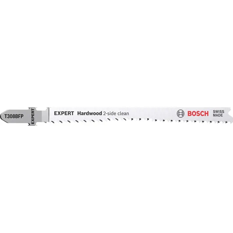 Lâmina de serra vertical EXPERT Hardwood 2-side clean T308BFP 2 un. 2608901714 Bosch Lâmina de serra vertical EXPERT Hardwood 2-side clean T308BFP 2 un. 2608901714 Bosch