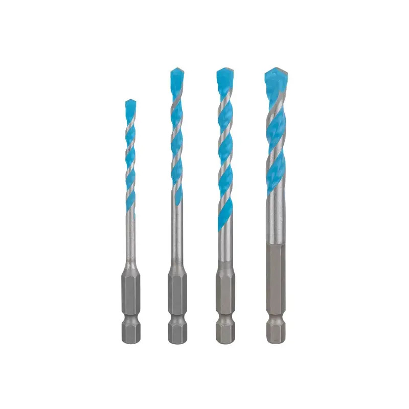 Broca EXPERT HEX-9 Multi Construction, conjunto de 4, 4/5/6/8 2608902368 Bosch Broca EXPERT HEX-9 Multi Construction, conjunto de 4, 4/5/6/8 2608902368 Bosch
