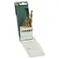 Conjunto de 6 brocas para metal HSS-TiN, DIN 3382,0 3,0 4,0 5,0 6,0 8,0 mm 2609255113 Bosch
