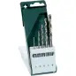 Conjunto de 5 brocas para metal HSS-G com encabadouro sextavado2,0; 3,0; 4,0; 5,0; 6,0 mm 2609255127 Bosch Conjunto de 5 brocas para metal HSS-G com encabadouro sextavado2,0; 3,0; 4,0; 5,0; 6,0 mm 2609255127 Bosch