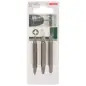 Conjunto de 3 pontas de aparafusar duplas PZ, PZ 2609255962 Bosch Conjunto de 3 pontas de aparafusar duplas PZ, PZ 2609255962 Bosch