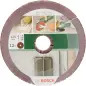 Conjunto de 12 discos de lixa em fibra para rebarbadora, corindoD 125 mm G 36 - 100, 12 unid. 2609256254 Bosch