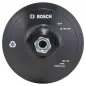 Placa de lixar de borracha para rebarbadoras, sistema de fixação autoaderente, 125 mm 2609256272 Bosch Placa de lixar de borracha para rebarbadoras, sistema de fixação autoaderente, 125 mm 2609256272 Bosch