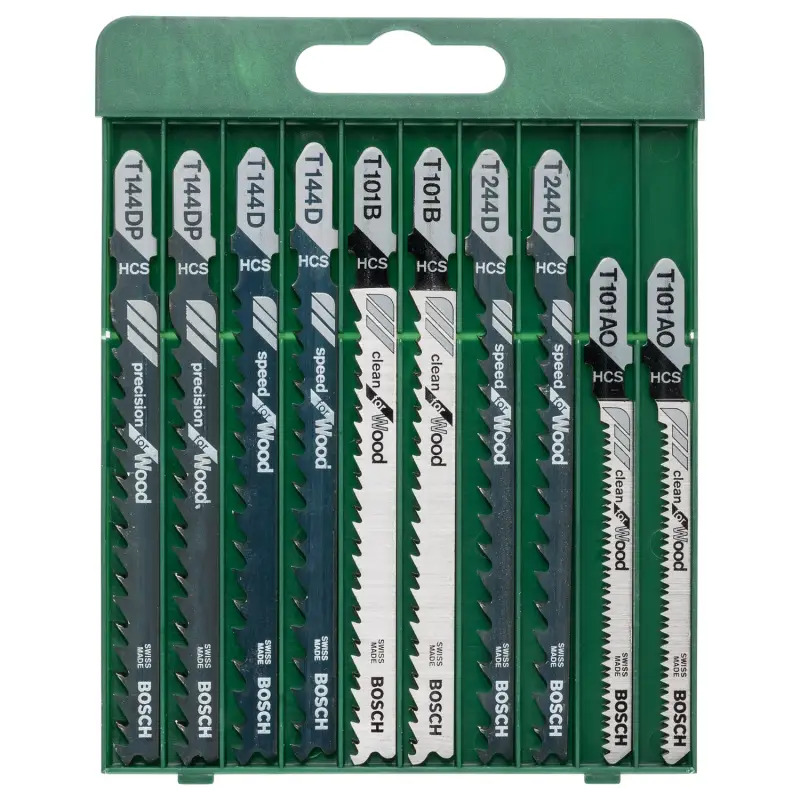 Conjunto 10 Lâminas de Serra Vertical 2609256744 Bosch