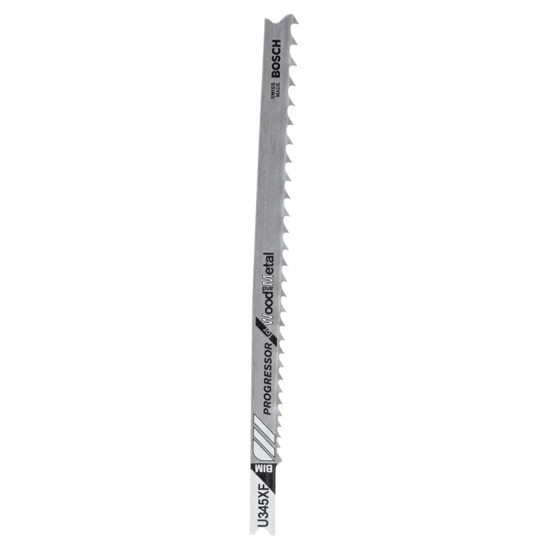 Lâmina de serra vertical U 345 XFProgressor for Wood and Metal 2609256772 Bosch Lâmina de serra vertical U 345 XFProgressor for Wood and Metal 2609256772 Bosch