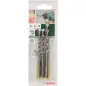 Conjunto de 3 brocas para betão SDS quick5,0x100 6,0x100 8,0x120 2609256908 Bosch Conjunto de 3 brocas para betão SDS quick5,0x100 6,0x100 8,0x120 2609256908 Bosch