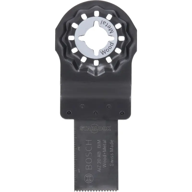 Lâmina de serra de imersão BIM Starlock AIZ 20 AB Wood and Metal20 x 30 mm 2609256950 Bosch Lâmina de serra de imersão BIM Starlock AIZ 20 AB Wood and Metal20 x 30 mm 2609256950 Bosch