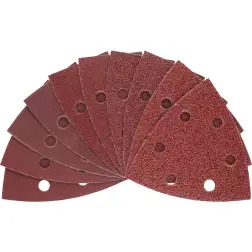 Schleifpapierset "RoteQualität", 10 Stk. - 1220683904