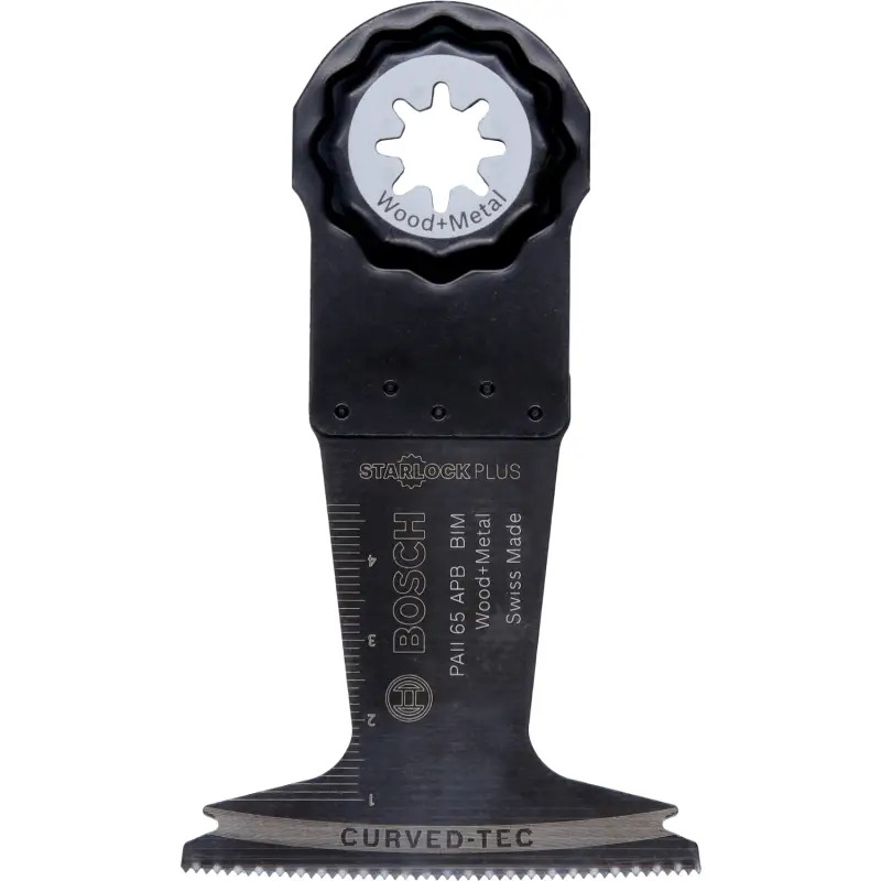 Lâmina de serra de imersão BIM Starlock AII 65 APB Wood and Metal40 x 65 mm 2609256985 Bosch