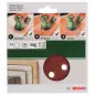 Conjunto de 6 folhas de lixa para lixadeira excêntrica125 mm 2609256A28 Bosch Conjunto de 6 folhas de lixa para lixadeira excêntrica125 mm 2609256A28 Bosch
