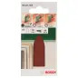 Conjunto de 5 folhas de lixa para lixadeira Delta, adaptadorG 40 2609256A36 Bosch