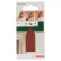 Conjunto de 5 folhas de lixa para lixadeira Delta, adaptadorG 80 2609256A38 Bosch Conjunto de 5 folhas de lixa para lixadeira Delta, adaptadorG 80 2609256A38 Bosch