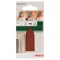 Conjunto de 5 folhas de lixa para lixadeira Delta, adaptadorG 120 2609256A39 Bosch Conjunto de 5 folhas de lixa para lixadeira Delta, adaptadorG 120 2609256A39 Bosch
