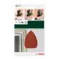 Conjunto de 5 folhas de lixa para multilixadeiraG 180 2609256A71 Bosch Conjunto de 5 folhas de lixa para multilixadeiraG 180 2609256A71 Bosch