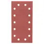 Conjunto de 10 folhas de lixa para lixadeira vibratóriaG 180 2609256B23 Bosch Conjunto de 10 folhas de lixa para lixadeira vibratóriaG 180 2609256B23 Bosch