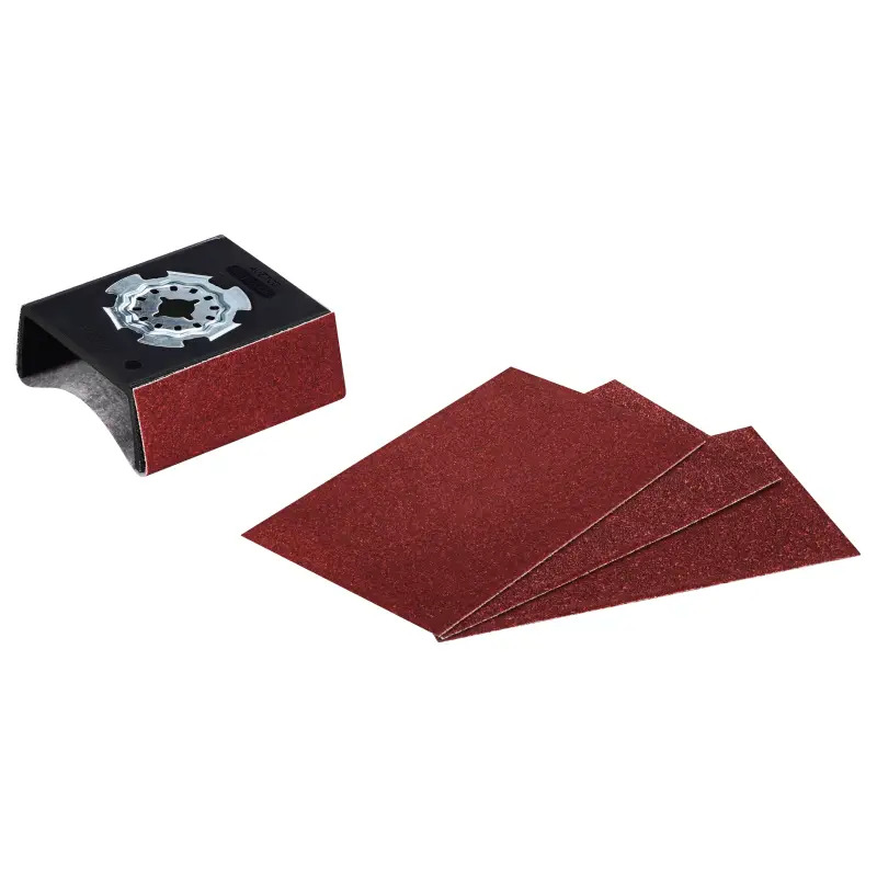 Perfil de lixamento Starlock AUZ 70 G com 4 folhas de lixa, 70x125 mm 2609256D18 Bosch Perfil de lixamento Starlock AUZ 70 G com 4 folhas de lixa, 70x125 mm 2609256D18 Bosch