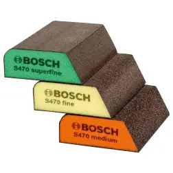 Set 3 tacos combi de lixado cores DIY - 1220683980