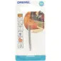 Fresa de metal duro com ponta tipo lança de 3,2 mm 2615991032 Dremel Fresa de metal duro com ponta tipo lança de 3,2 mm 2615991032 Dremel