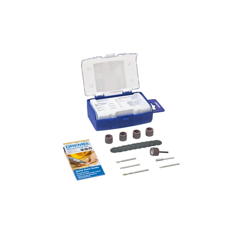 Conjunto para trabalhos em madeira 2615C681JA Dremel Conjunto para trabalhos em madeira 2615C681JA Dremel