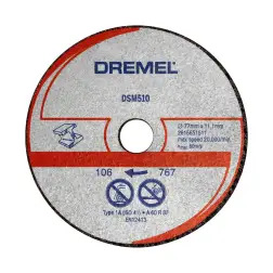 Disco de corte metal Ø 77 mm DSM20 - 1220010268