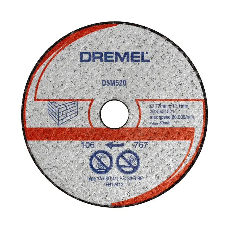 Disco de corte de alvenaria DREMEL® DSM20 2615S520JB Dremel