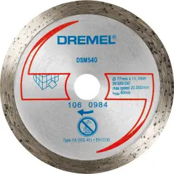 Disco diamante para azulejos Ø 77 mm DS - 1220010272