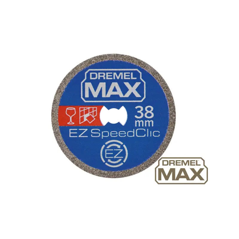 Disco de corte de diamante DREMEL® MAX EZ SPEEDCLIC 2615S545DM Dremel Disco de corte de diamante DREMEL® MAX EZ SPEEDCLIC 2615S545DM Dremel