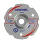 Disco de corte à face de carbeto multifunções DREMEL® DSM20 2615S600JB Dremel Disco de corte à face de carbeto multifunções DREMEL® DSM20 2615S600JB Dremel