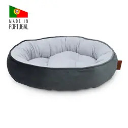 Cama "geneve" 50x15 Cm cinza Claro/cinza Escuro Homipet - 1040070380