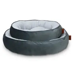 Cama "geneve" 50x15 Cm cinza Claro/cinza Escuro Homipet - 1040070380
