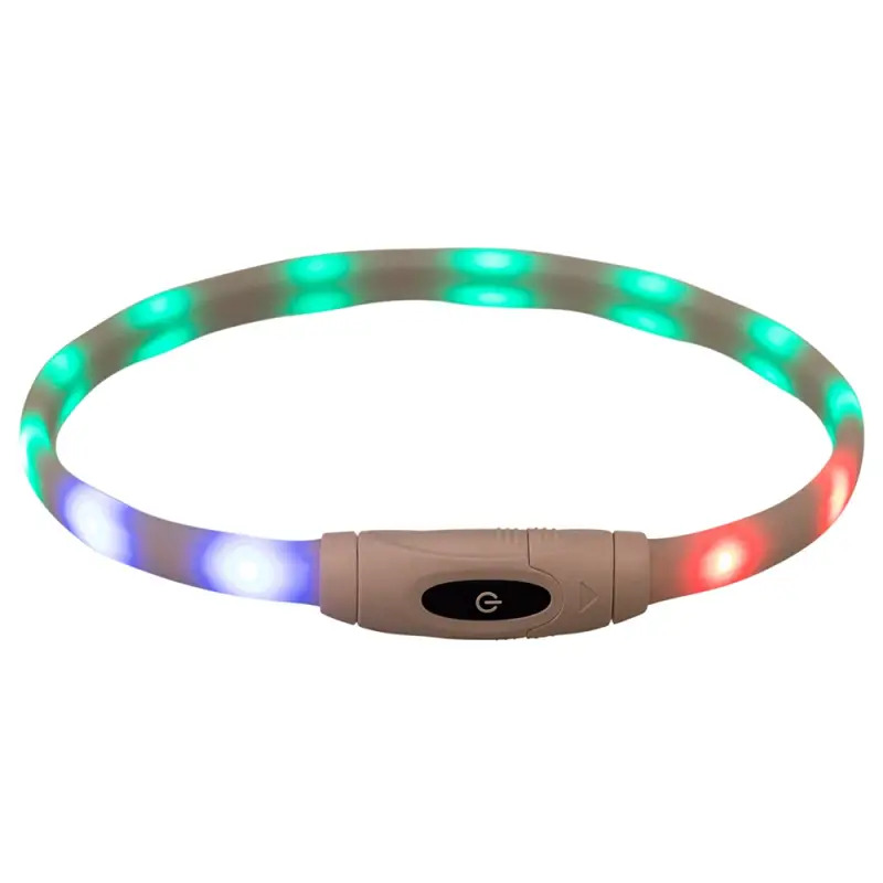 Colar "flasher Usb" xs-xl 65 Cm / Ø 16 Mm multicol Trixie Colar "flasher Usb" xs-xl 65 Cm / Ø 16 Mm multicol Trixie
