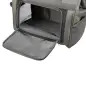 Saco De Transporte "finlay" 43x26x32 Cm preto/cinza Trixie