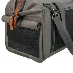Saco De Transporte "finlay" 43x26x32 Cm preto/cinza Trixie #3 - 1580090218