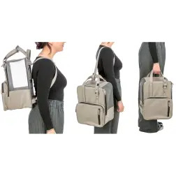 Mochila "citystyle" 30x20x40 Cm cinza Claro Trixie #5 - 1580090215