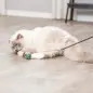Bastao C/ Rato Em Pelucia P/ Gatos - 46 Cm Trixie