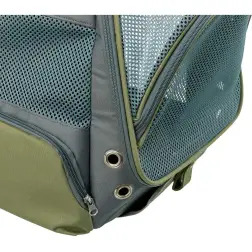 Mochila "lyla" 34x22x42 Cm cinza/verde Trixie #1 - 1580090210