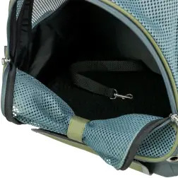 Mochila "lyla" 34x22x42 Cm cinza/verde Trixie #5 - 1580090210
