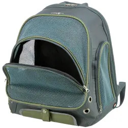 Mochila "lyla" 34x22x42 Cm cinza/verde Trixie #6 - 1580090210