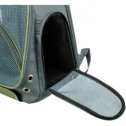 Mochila "lyla" 34x22x42 Cm cinza/verde Trixie #10 - 1580090210