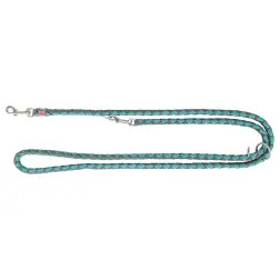 Trela Ajustavel "cavo" s-m 2 Mt/ø12mm aqua/antraci Trixie - 1040221126