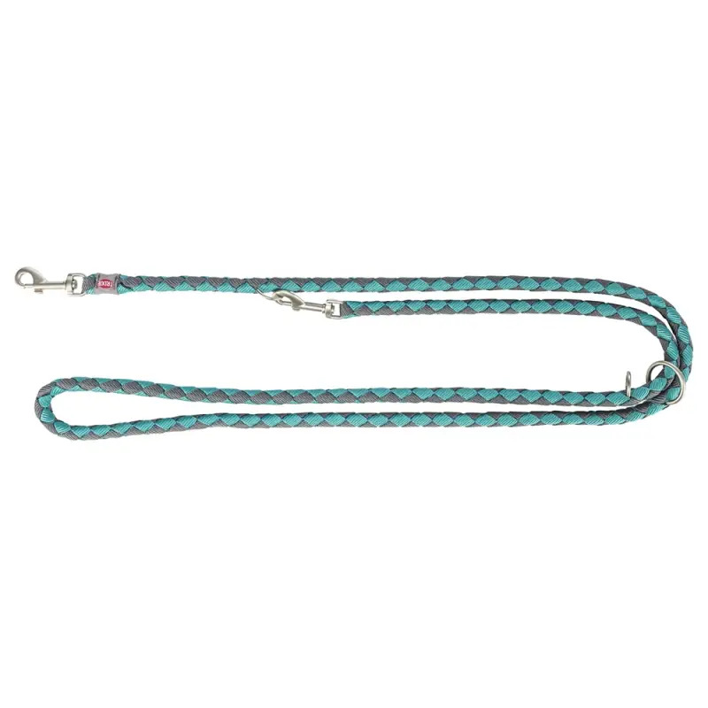 Trela Ajustavel "cavo" s-m 2 Mt/ø12mm aqua/antraci Trixie Trela Ajustavel "cavo" s-m 2 Mt/ø12mm aqua/antraci Trixie