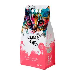 Clear Cat Blanco Litter Baby Powder talco 5 Lt Clear Cat - 1050020073